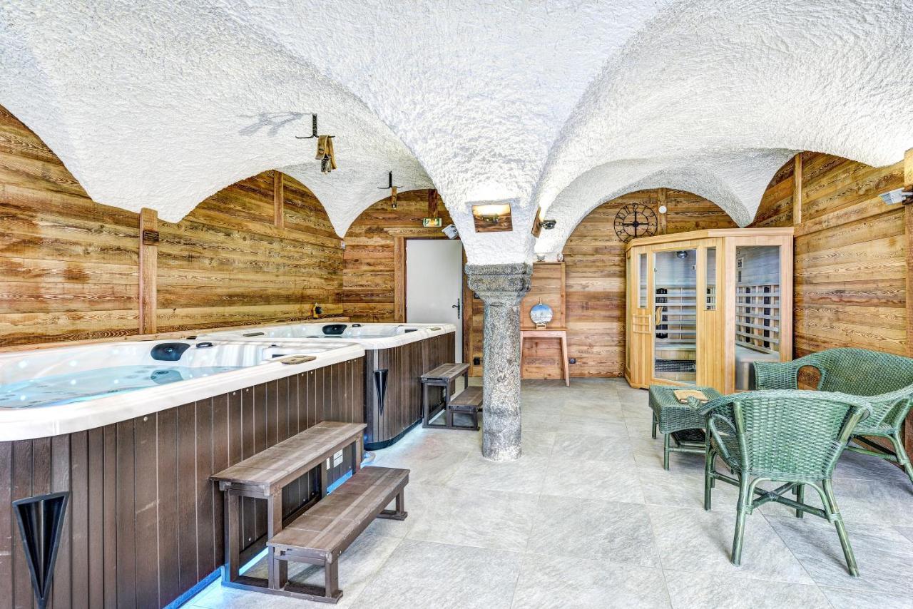 Gîtes&spa de La Ferme de Belline Briançon Exterior foto