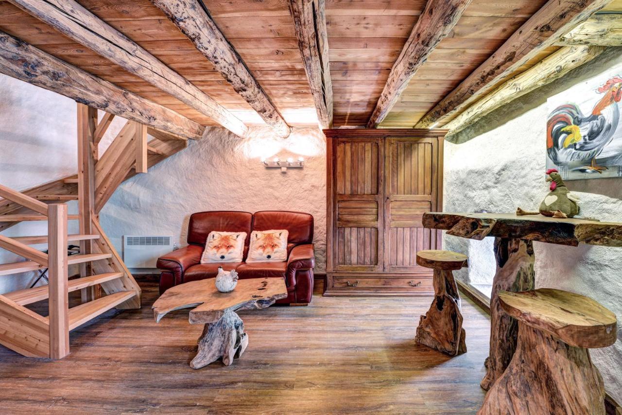 Gîtes&spa de La Ferme de Belline Briançon Exterior foto